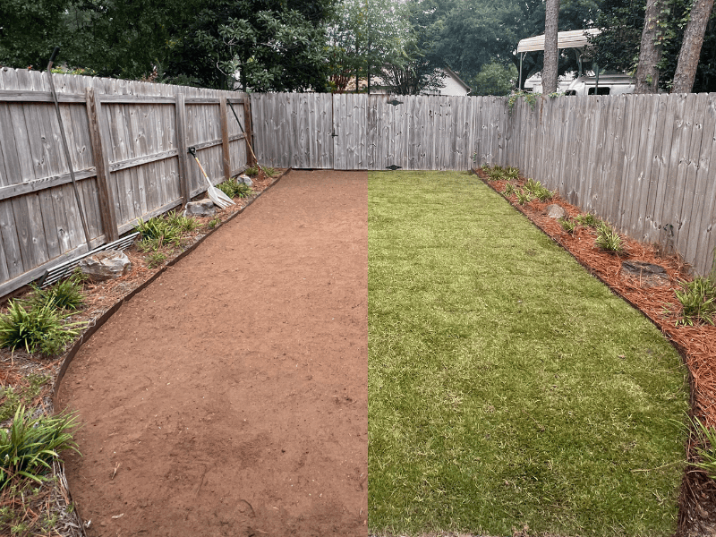 Before and After of Landscape Design